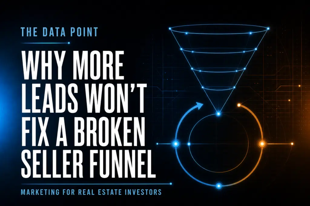 Data Point Marketing guide: Why more leads will not fix a broken seller funnel
